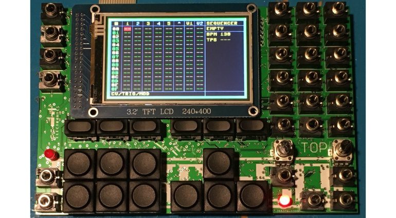 Nerdseq - ein Tracker-basierter Eurorack Sequencer