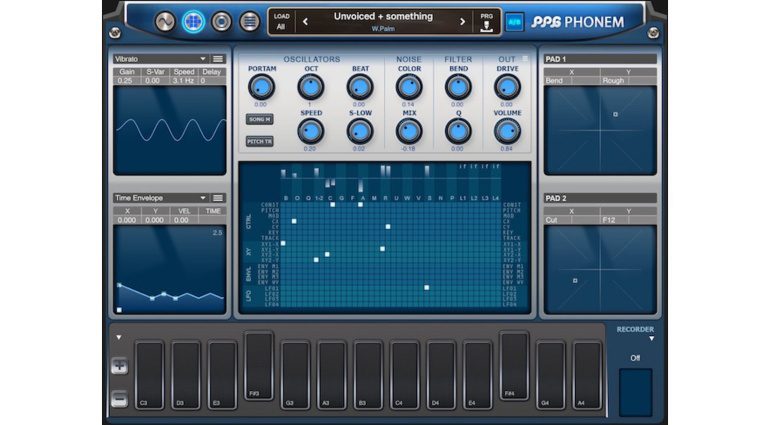 Wolfgang Palm PPG Phonem for iOS - ein Vocal Synthesizer für das iPad