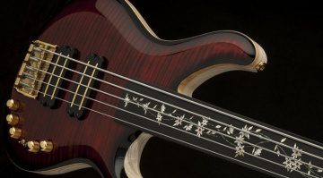 PRS Private Stock Grainger 5 Fretless Bass