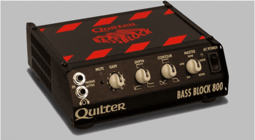 Quilter Amplification Bass Block 800 Topteil Amp Head Front