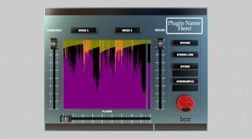 Boz Digital Labs Limiter Plug-in GUI