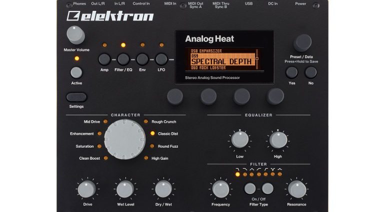 Elektron Analog Heat - ein nobler analoger Verzerrer mit etlichen digitalen Extras