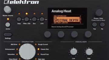 Elektron Analog Heat - ein nobler analoger Verzerrer mit etlichen digitalen Extras