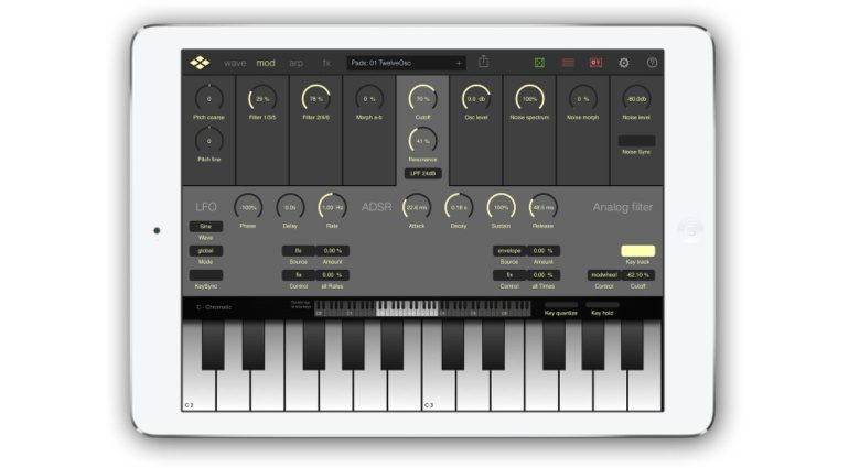 Virsyn Addictive Pro - ein hybrider Synthesizer für das iPad wird Pro