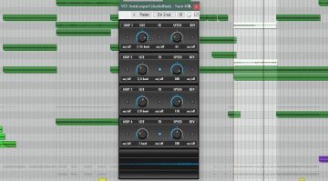 Audio Blast Instalooper GUI Oberfläche Plug-in Freeware Reaper DAW