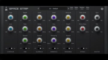 AudioThing Space Trip Plug-in Multi Effekt GUI