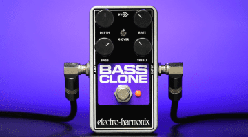 EHX Bass Clone Pedal Front