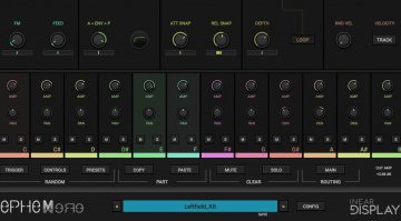 Inear Display Ephemere - Glitch-ige FM Percussions als VSTi