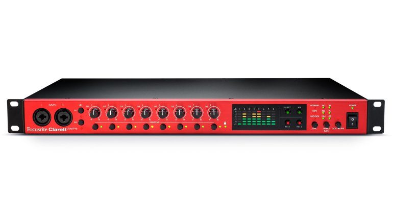 Focusrite Clarett OctoPre Preamp Front