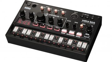 Korg Volca Kick Top Front Slant Black