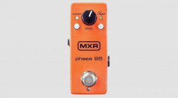 MXR Phase 95 Pedal Phaser Front grau