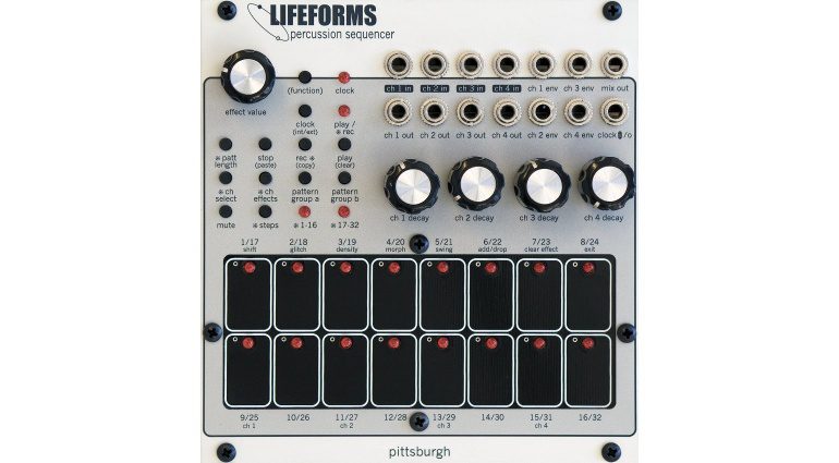 Pittsburgh Modular Lifeforms Percussion Sequencer - Grooves für das eigene Modular System