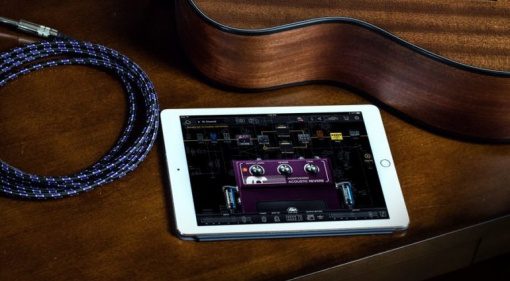 Positive Grid Bias FX Acoustic Expansion Pack iPad GUI