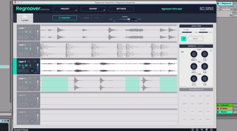 Accusonus Regroover - Beat-slicen mit künstlicher Intelligenz