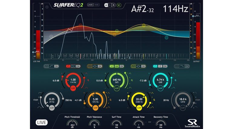 SoundRadix Surfer EQ 2 - der Equalizer, der immer richtig liegt