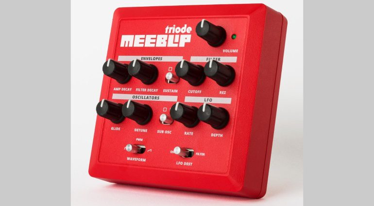 MeeBlip Triode Synthesizer - mehr Bass braucht das Land!