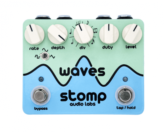 Stomp Audio Labs Waves Tremolo Pedal Front