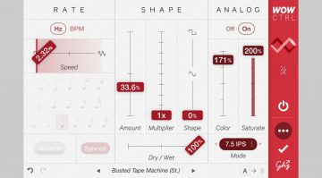 Goodhertz Wow Control - spezielles Plug-in für ungewöhnliche Tonhöhen-Effekte