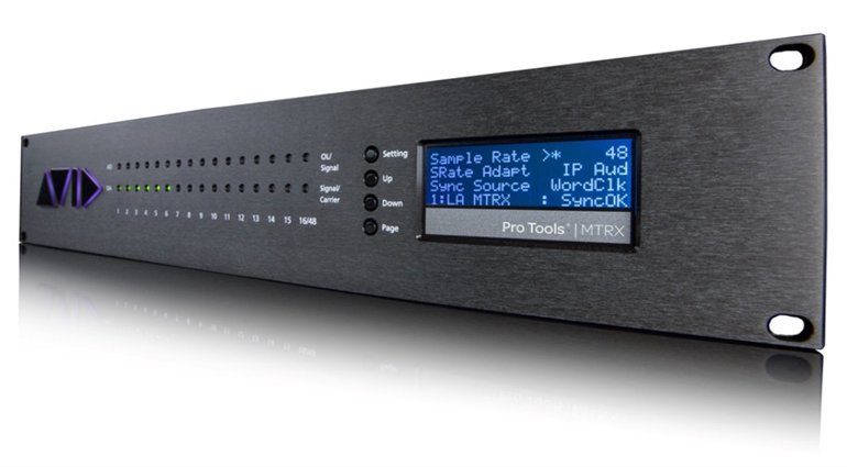 Avid Pro Tools MTRX Audio Interface Front