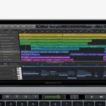 apple mac book pro touch bar logic mockup track controls
