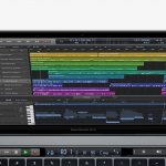 Apple Mac Book Pro Touch Bar Logic Mockup Transport