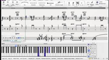 Avid Sibelius First 8 Notation Scoring GUI