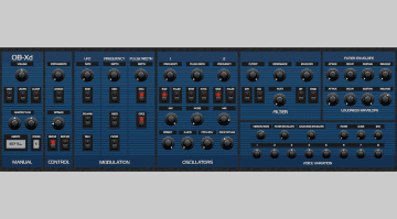 DiscoDSP OB-Xd 1.3 - der Klassiker als kostenloser VST-Synthesizer