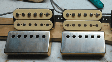Geppetto Guitars Double Cream Camelot PAF Humbucker Front