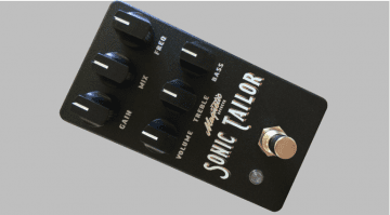 Magnetic Effects Sonic Tailor Front Pedal Effekt Grau