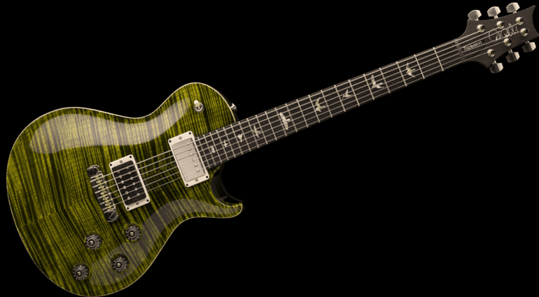 Paul Reed Smith PRS Mark Tremonti Signature Bariton Gitarre Jade Lackierung Front Totale komplett