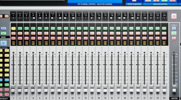 Presonus StudioLive 32 Digital Mixer Top View Draufsicht Series III Close Up