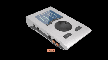 RME MADIface Pro USB Audiointerface Front Seite Schwarz