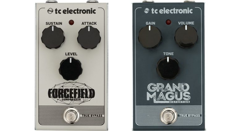 TC Electronic Pedal Front Forcefield Compressor Grand Magnus Distortion