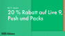 Ableton gibt Rabatt auf Live, Push 2 und alle Packs!