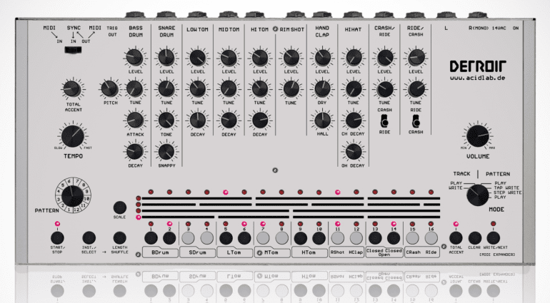 Acidlab Detroit - Roland TR-909 Clone aus Deutschland