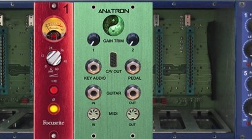 Anatronics Anatron Roehren Tube Overdrive Multimode Filter Effekt 500 Modul Rack