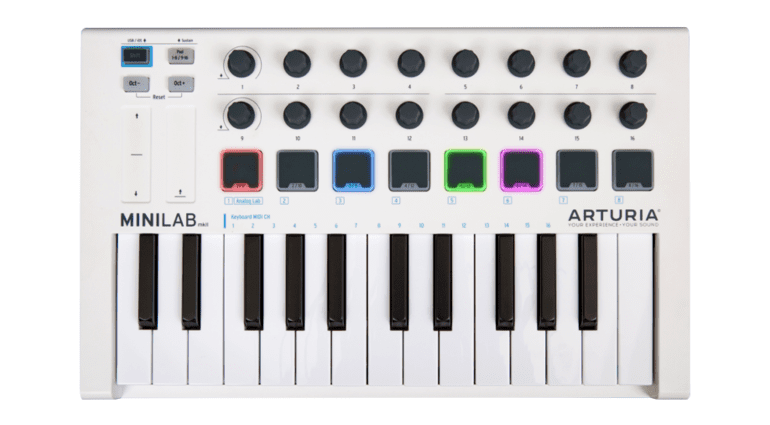 Arturia MiniLab Mk II - ein all-in-one Studiocontroller für den mobilen Producer