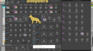 Blind Dog Designs Shepherd - ein virtueller Synthesizer nicht nur für Hundeliebhaber
