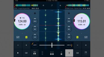 DJ Player Pro 9 iOS Classic View