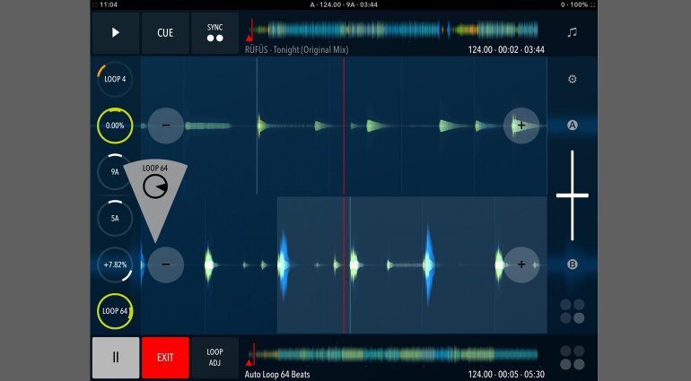 DJ Player Pro 9 iOS Modern View