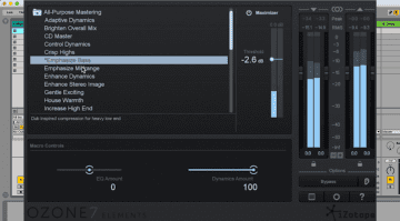 iZotope Ozone 7 Elements - mastern wie die Profis!