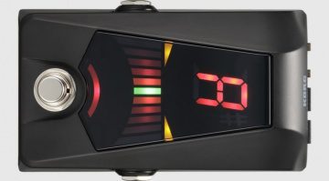 Korg Pitchblack Advance Pedal Tuner Stimmgeraet Close Up