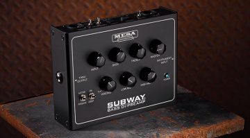 Mesa Boogie Subway DI Preamp Pedal Front