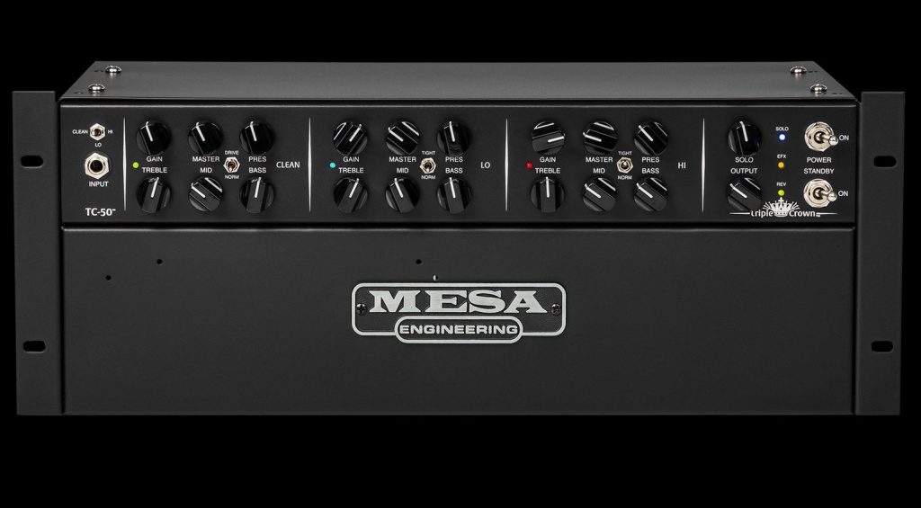 Mesa Boogie Triple Crown TC-50 Rack Front