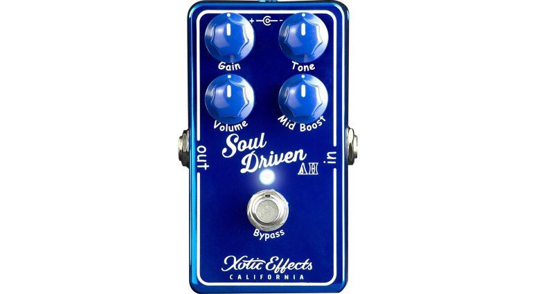 Xotic Effects Soul Driven AH Overdrive Pedal Front