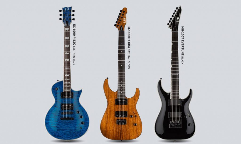 ESP LTD Deluxe 2017 E-Gitarren Front