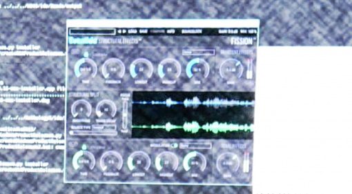 Eventide Fission Plug-in Effekt GUI Oberflaeche
