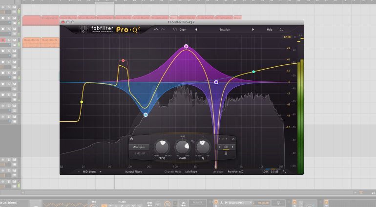 FabFilter Pro-Q2 Update Sierra 10.12 Plug-in GUI Bitwig Studio