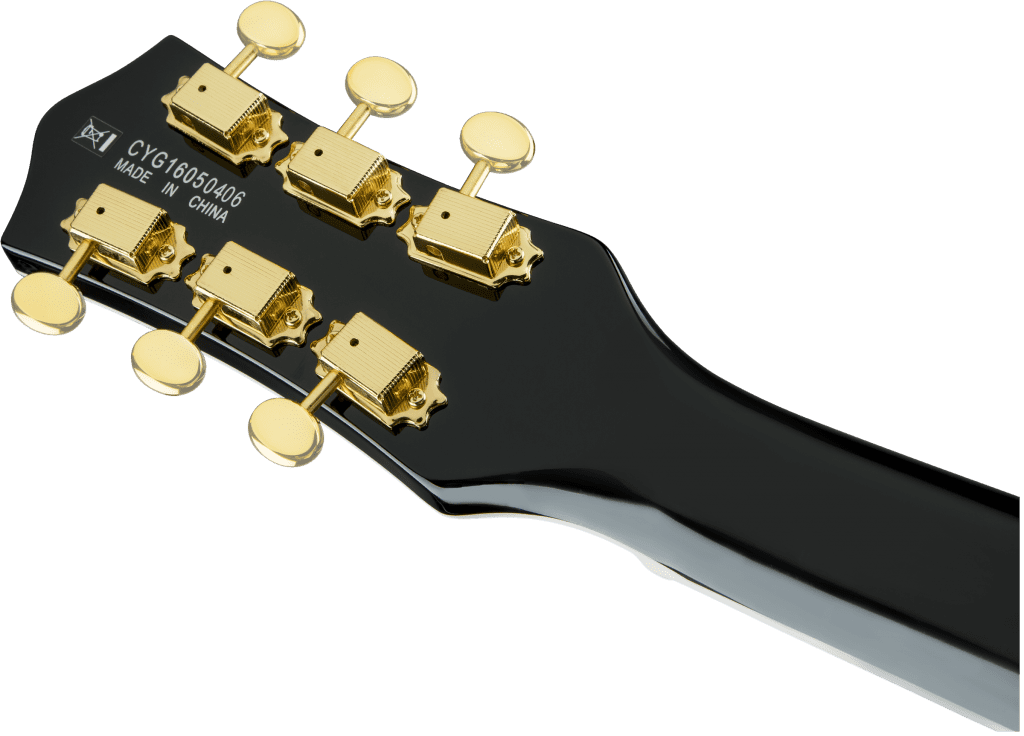 Gretsch Electromatic Pro Jet Black Headstock Close Back