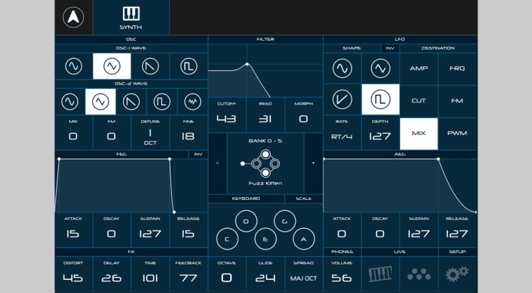 Modal Electronics CRAFTapp - zum Fernsteuern der verborgenen CraftSynth Funktionen